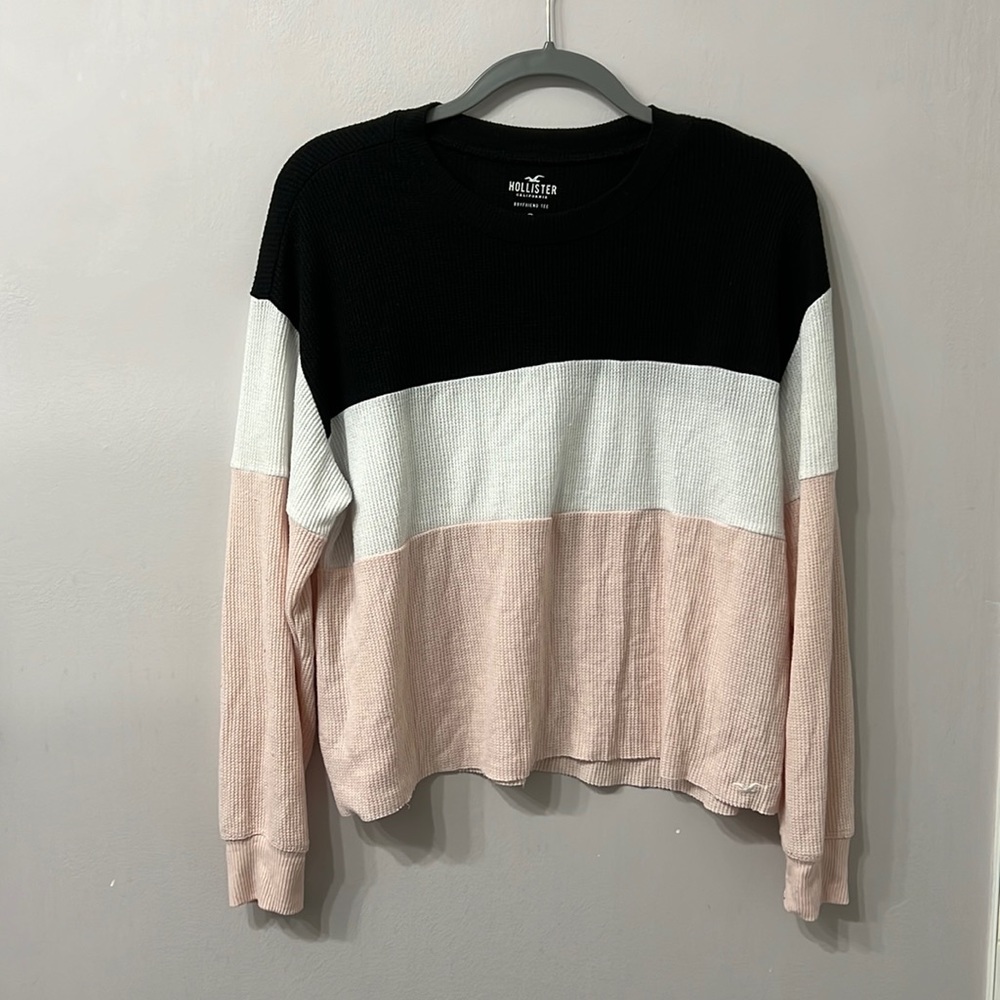 Hollister Cropped Boyfriend Tee